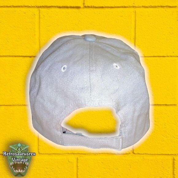 VINTAGE 00’s Tennessee Titans Khaki Denim Embroidered Fundamental Hat, One Size - Picture 4 of 7